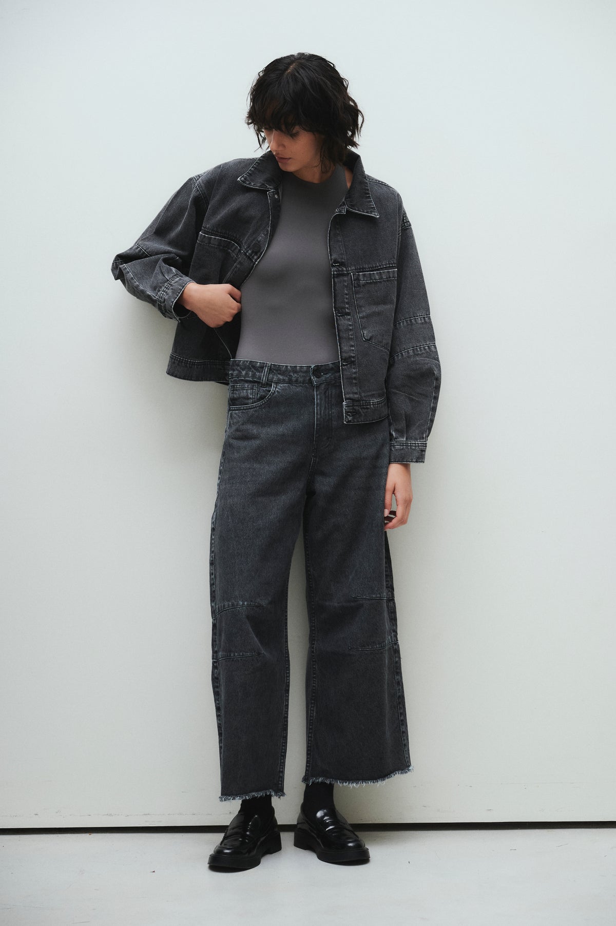 JEANS BARREL BLACK - foto 1