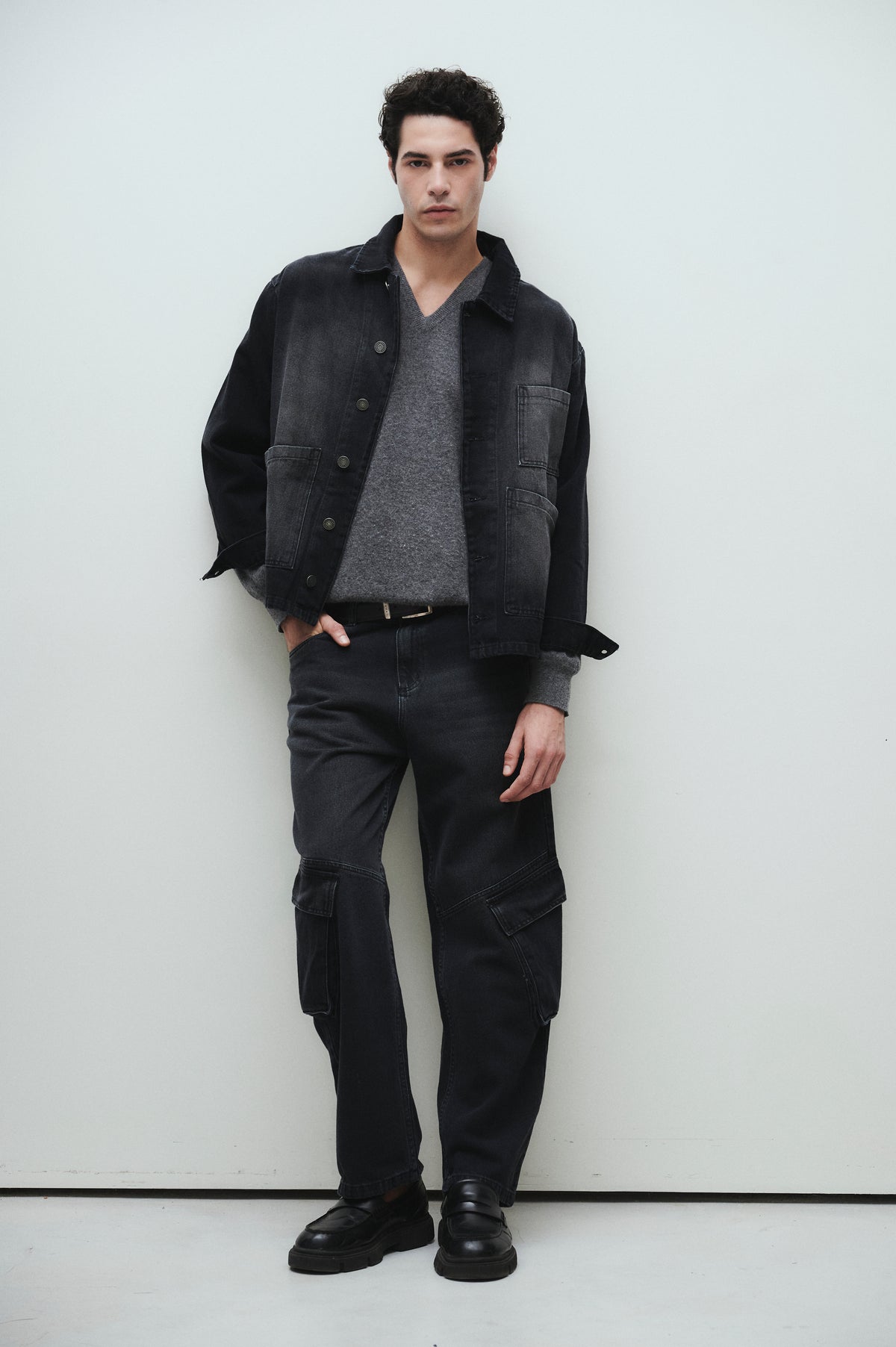 JEAN CARGO MADNESS BLACK - foto 1
