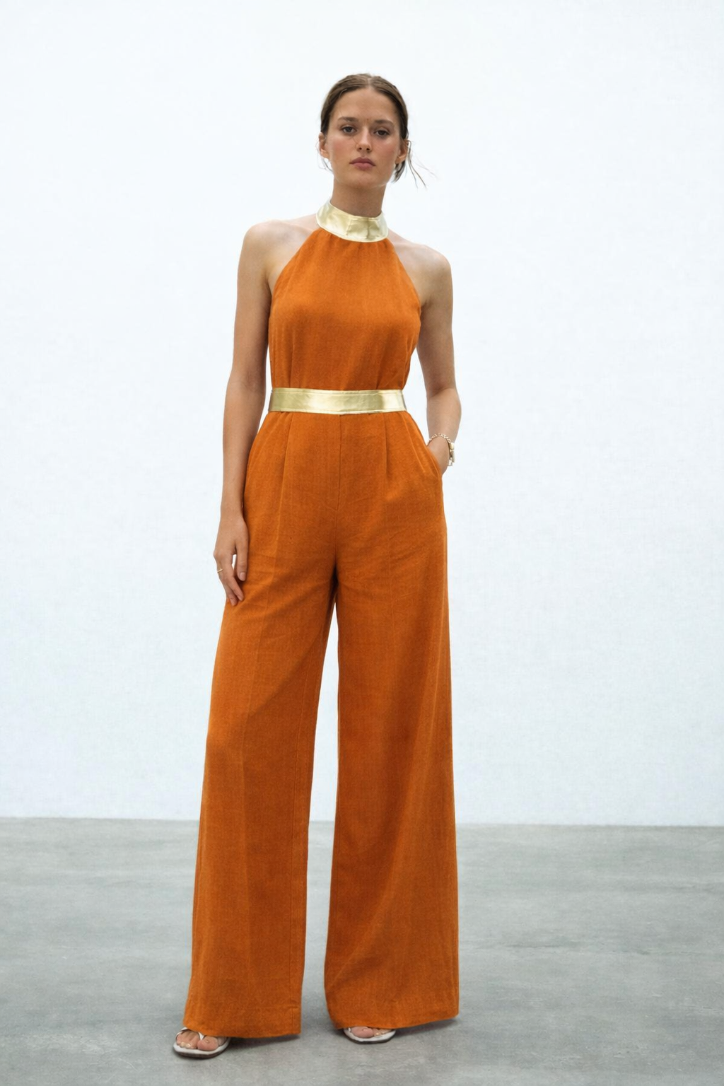 PANT SOHO - CAMEL Y CHAMPAGNE
