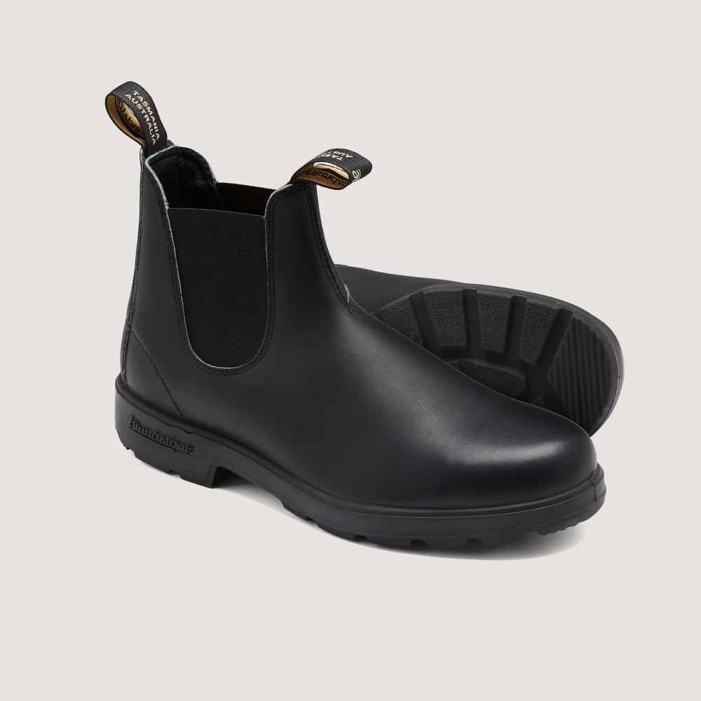 ELASTIC SIDE BOOT V CUT B BLACK - Blundstone