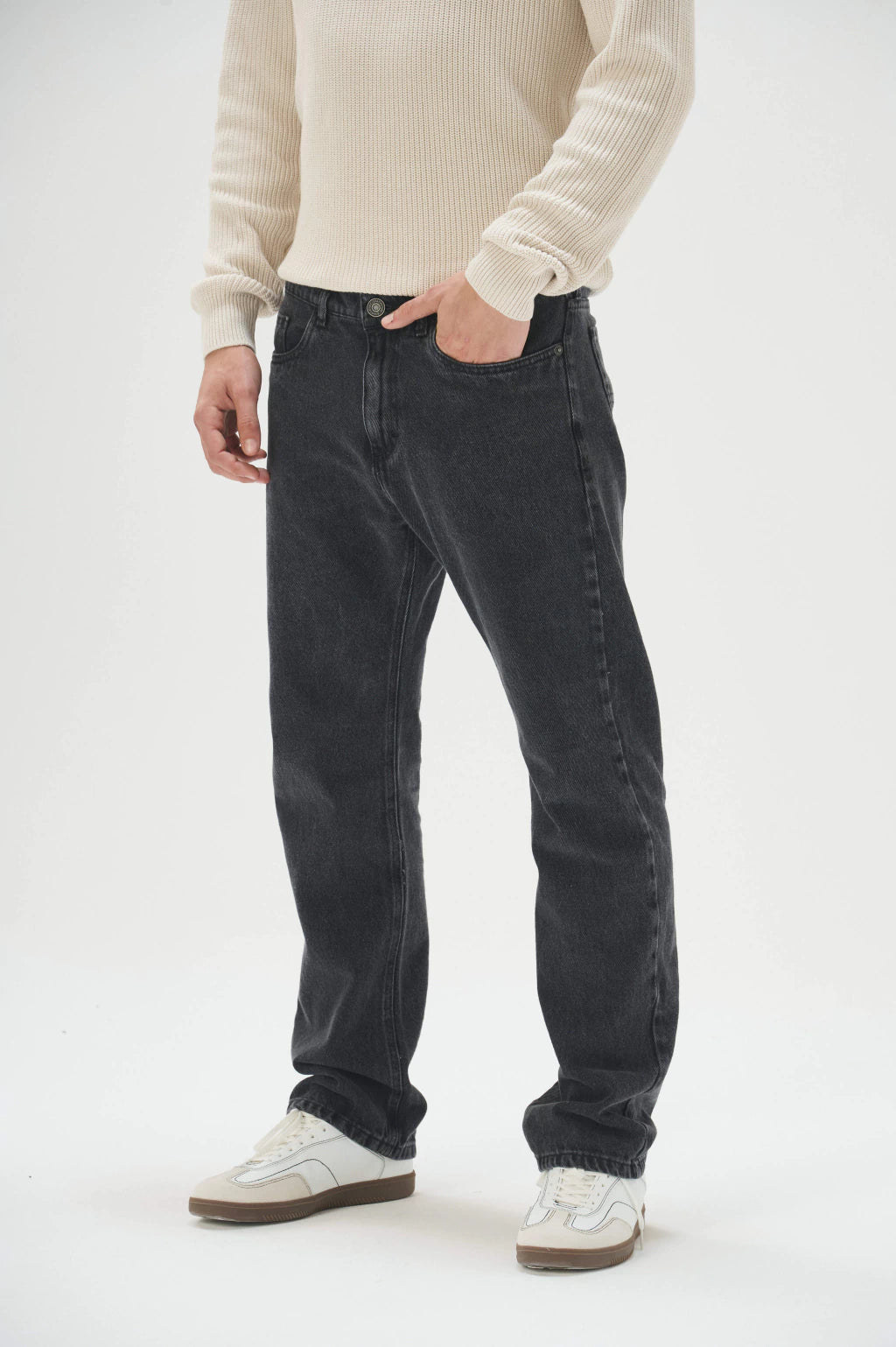 JEAN STRAIGHT FIT DRAKE BLACK - STAR JEANS
