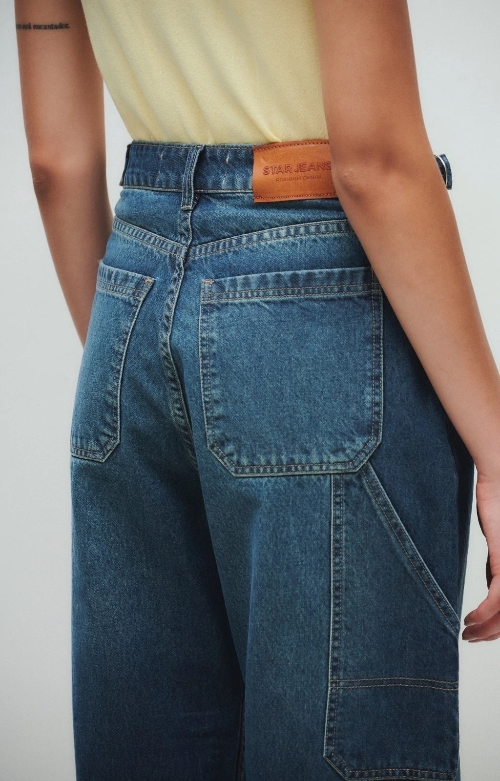 JEANS BAGGY CARPENTER DARKNESS - STAR JEANS