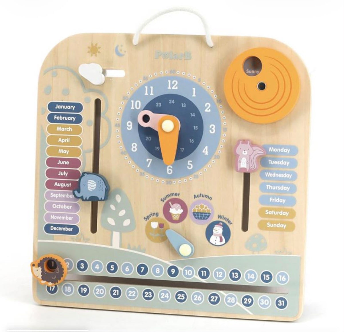 CALENDAR & CLOCK