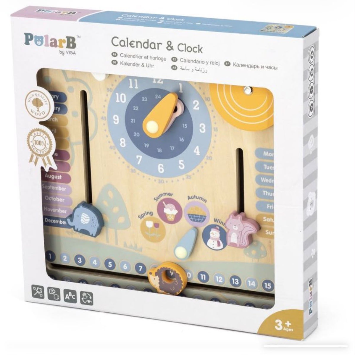 CALENDAR & CLOCK