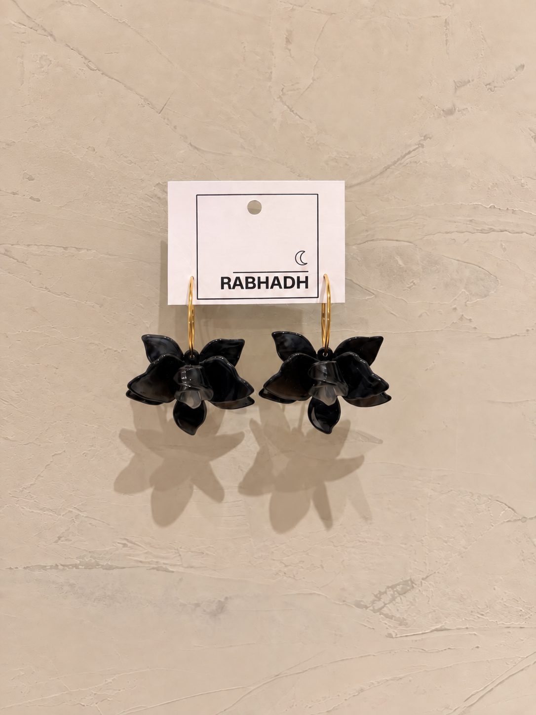 ARO JULIETA NEGRO - FLOR - RABHADH