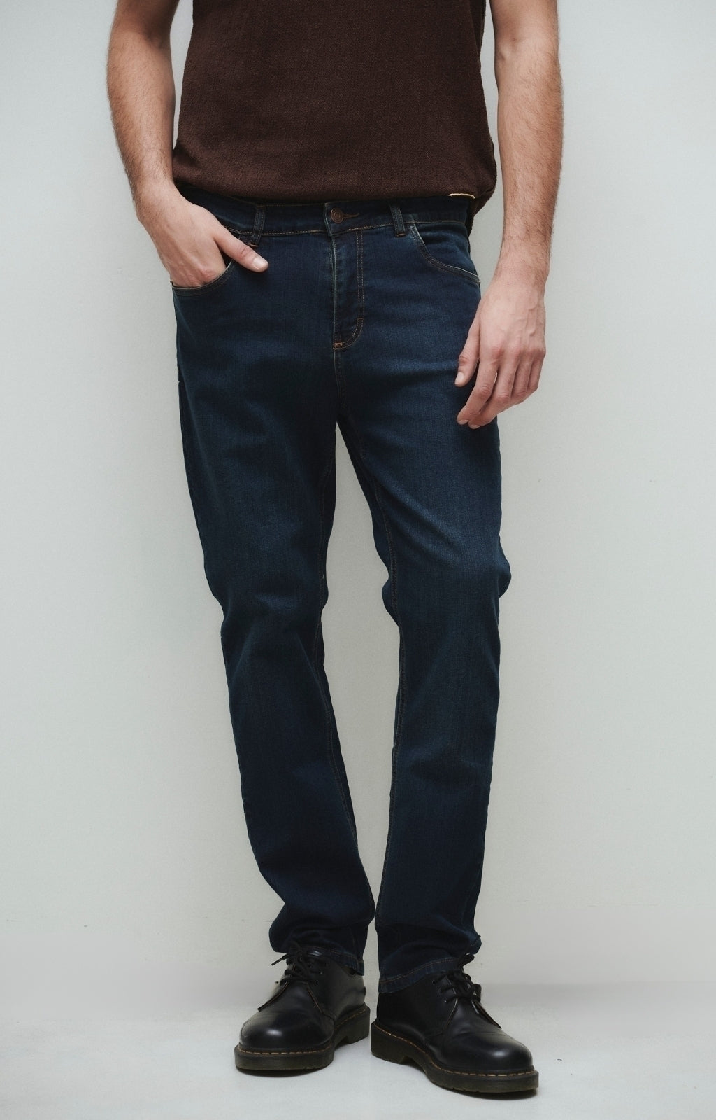 JEANS REGULAR FIT OLDISH BLUE