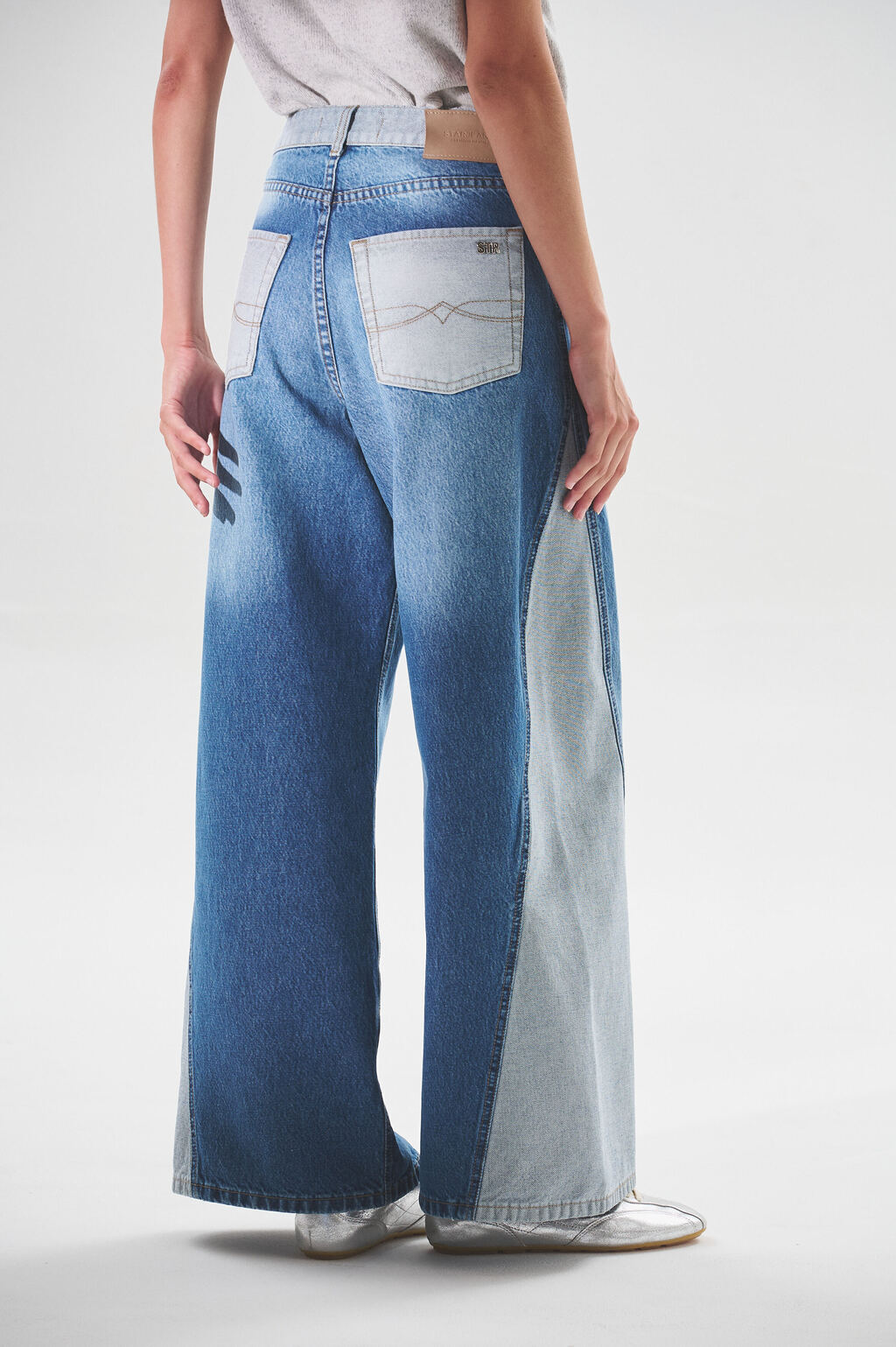 JEAN WIDE LEG ARAYANES