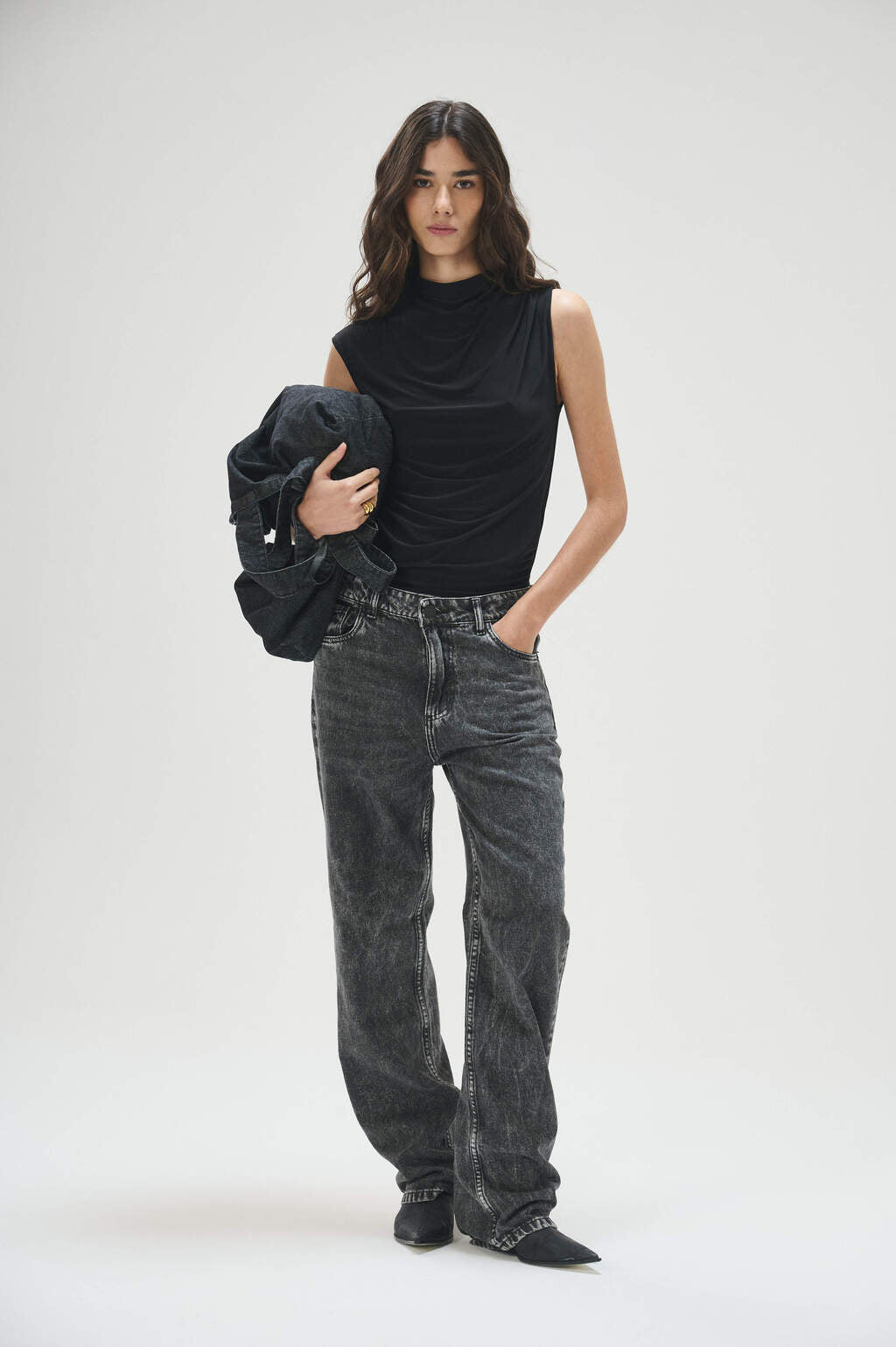 JEAN STRAIGHT FIT BLACK