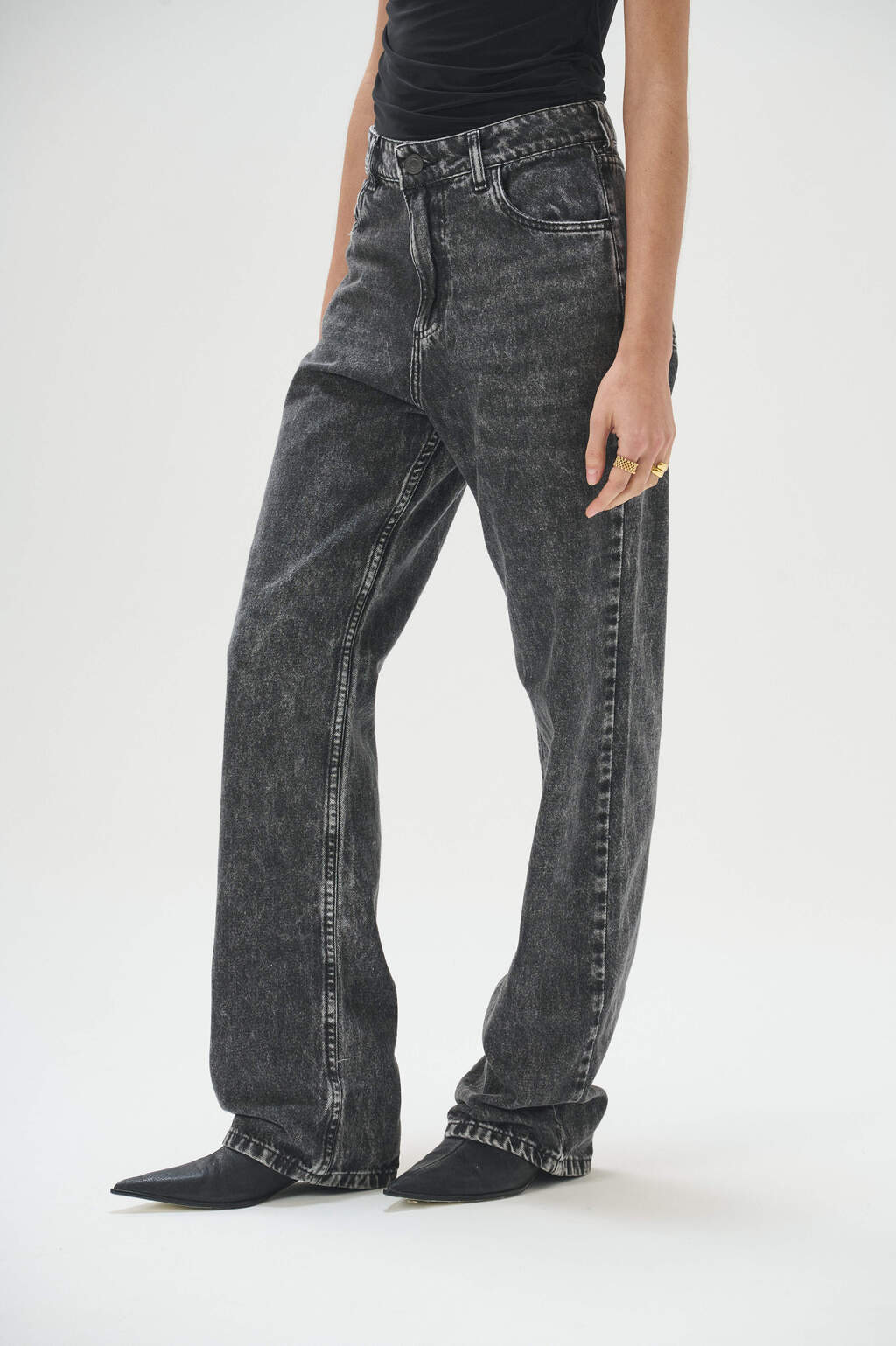 JEAN STRAIGHT FIT BLACK