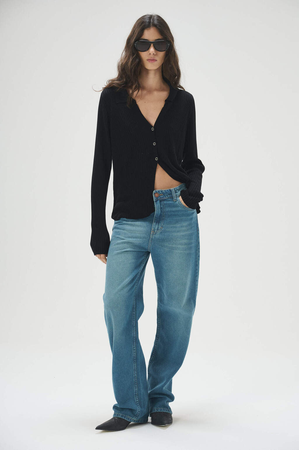 JEAN STRAIGHT FIT TINTED